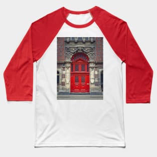 Vintage red door Baseball T-Shirt